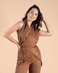 Chaleco/Blusa Camel