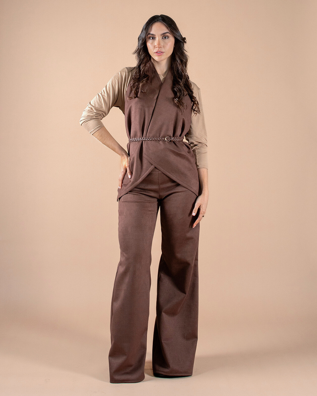 Pantalón Sofía Café