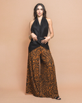 Palazzo con Lazo Leopardo Naranja