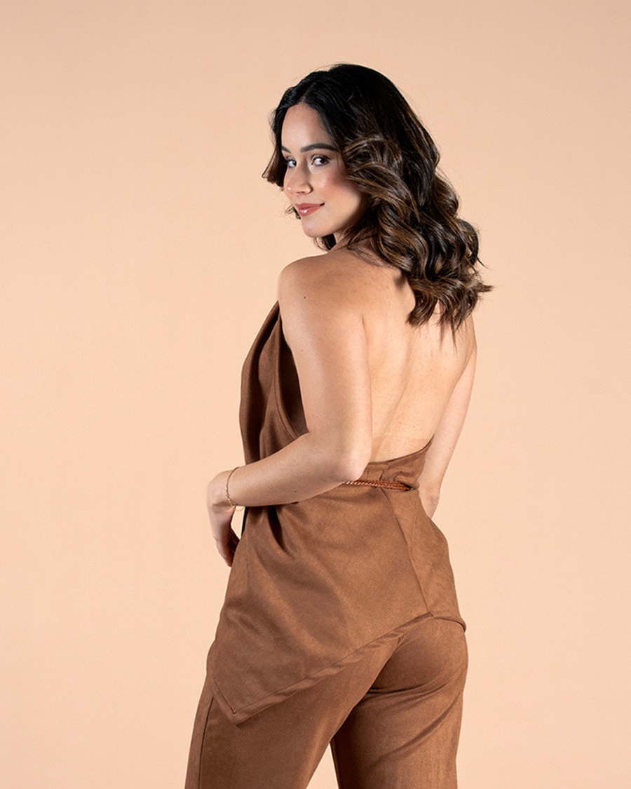 Chaleco/Blusa Camel