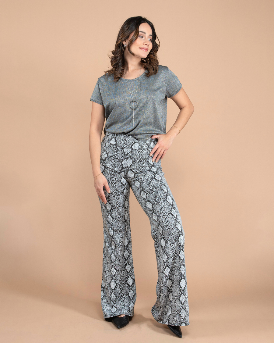 Pantalón Sofía Víbora Gris