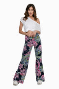 Pantalón Sofía Floreado Azul