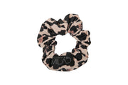 Scrunchie Leopardo Café Lycra