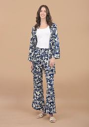 Conjunto Flores Azul