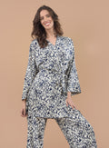 María Animal Print Azul