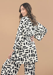 Kimono María Japonés Blanco