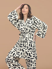 Kimono María Japonés Blanco