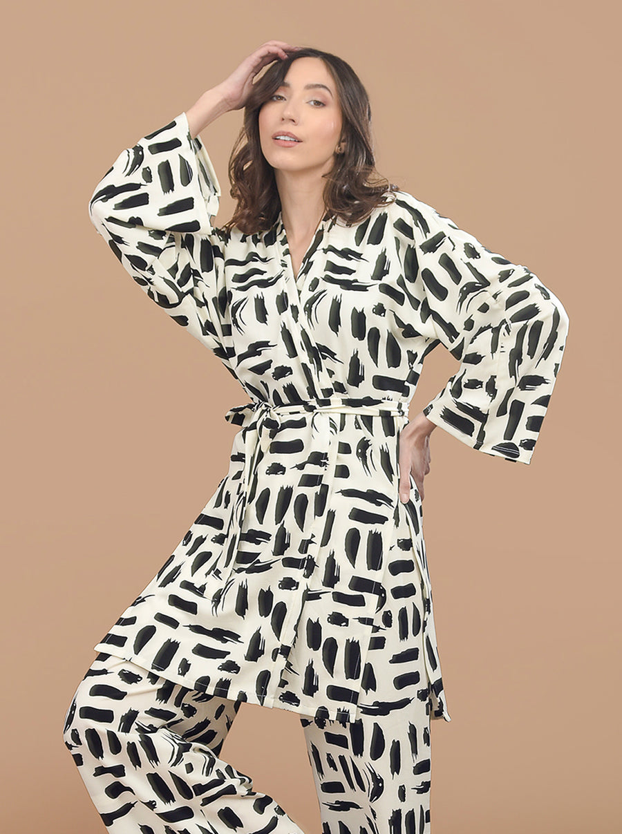 Kimono María Japonés Blanco