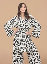 Kimono María Japonés Blanco