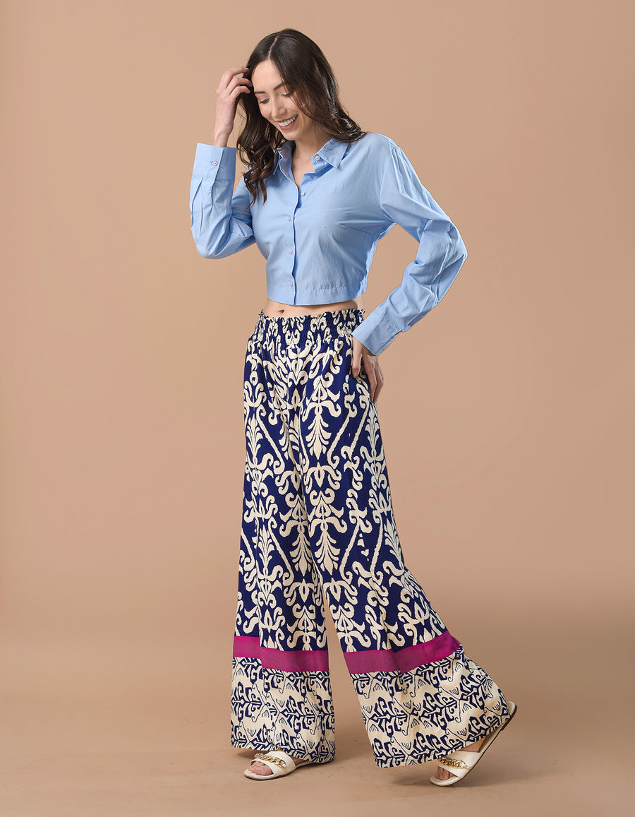 Pantalón Liliana Boho línea fuxia